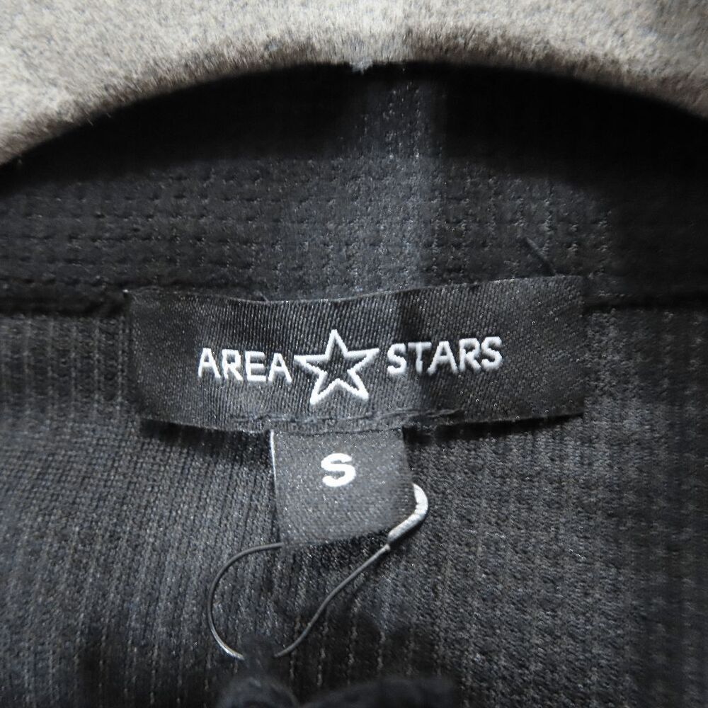 Area Stars Black Waffle Knit Crop Jacket Small - Picture 5 of 5